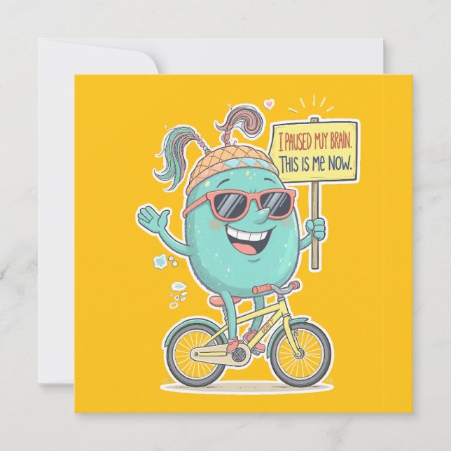 Ik pauzeerde mijn hersenen - dit ben ik nu! (Voorkant)