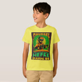 Ik pauzeerde mijn retro-gaming om hier te zijn" Gr T-shirt (Voorkant volledig)