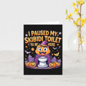 Ik pauzeerde mijn skibidi toilet om hier grappig t kaart (Gele Bloem)