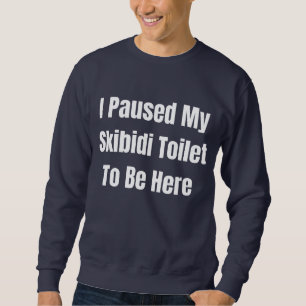 Ik pauzeerde mijn skibidi-toilet om hier grappige trui