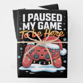 Ik pauzeerde mijn spel om hier grappig sarcastisch inpakpapier vel (In situ)