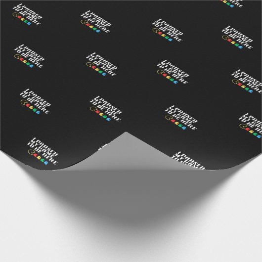 Ik pauzeerde mijn spel om hier te zijn cadeaupapier (Hoek)