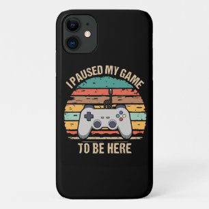 Ik Pauzeerde Mijn Spel Om Hier Te Zijn Case-Mate iPhone Case