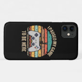Ik Pauzeerde Mijn Spel Om Hier Te Zijn Case-Mate iPhone Case (Achterkant (horizontaal))