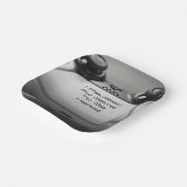 "Ik pauzeerde mijn spel om hier te zijn" Gaming ve Papieren Bordje (Gebogen)