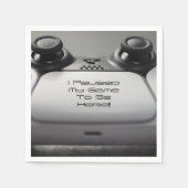 "Ik pauzeerde mijn spel om hier te zijn" Gaming ve Servet (Voorkant)