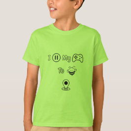 Ik pauzeerde mijn spel om hier te zijn - Grappige  T-shirt