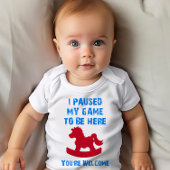 Ik pauzeerde mijn spel om hier te zijn (Junior) T-