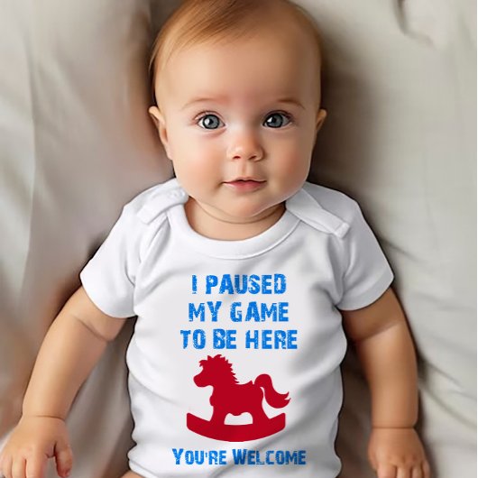 Ik pauzeerde mijn spel om hier te zijn (Junior) T-