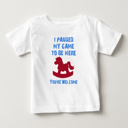 Ik pauzeerde mijn spel om hier te zijn (Junior) T- (Voorkant)