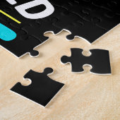 Ik pauzeerde mijn spel om hier te zijn Shirt Manne Legpuzzel (Zijkant)