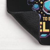 Ik pauzeerde mijn spel om hier te zijn Welkom Game Muismat (Hoek)