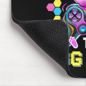 Ik pauzeerde mijn spel om op eieren te jagen video muismat (Hoek)