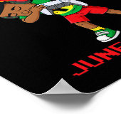 Ik pauzeerde mijn spel voor Juneteenth Dabbing Boy Poster (Hoek)