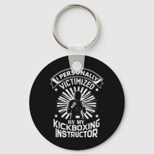 Ik persoonlijk het slachtoffer van mijn kickboksin sleutelhanger