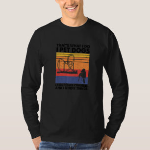 Ik Pet Dogs I Ride Roller Onderzetters & ik ken di T-shirt