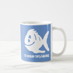Ik phishing eerder grappig koffiemok