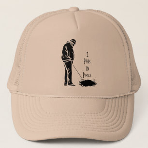 Ik Pies in Zwembaden - Grappige Dare Gag Gift Grap Trucker Pet