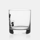 Ik Pies In Zwembaden Grappige Stenen Glas (Links)