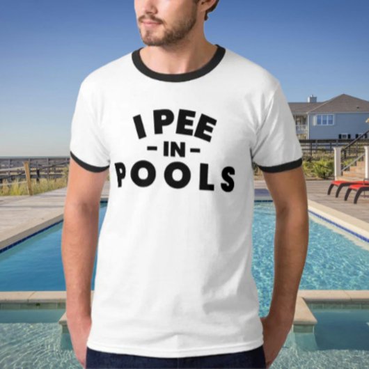 Ik Pies In Zwembaden T-shirt