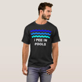 Ik pik in pools Raglan T-shirt (Voorkant volledig)