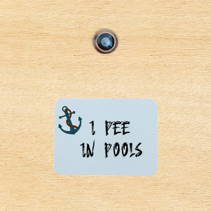 Ik pik in pools Stateroom Funny Cabin Dep Magneet