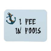 Ik pik in pools Stateroom Funny Cabin Dep Magneet (Horizontaal)