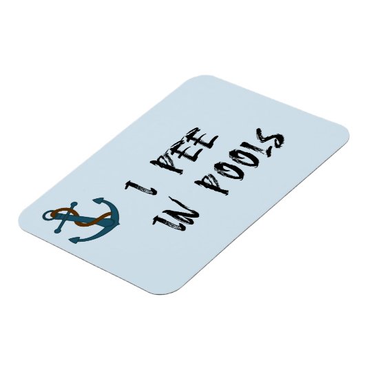 Ik pik in pools Stateroom Funny Cabin Dep Magneet (Linkerzijde)