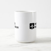 ik piloot me vliegvliegtuig koffiemok (Center)