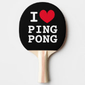Ik pingel pong paddle gift voor tafeltennisfan tafeltennisbatje (Voorkant)
