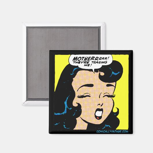 Ik plaag het! magneet (Voorkant / Achterkant)