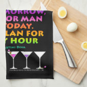 IK PLAN ALLEEN VOOR HAPPY UUR TOWEL THEEDOEK (Quarter Fold)