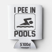 Ik plas in het zwembad blikjeskoeler (Achterkant)