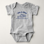 Ik plas in Lakes Funny Baby bodysuit (Voorkant)