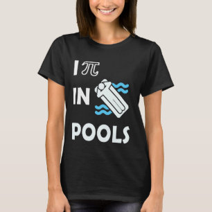Ik plas in zwembaden, grappige zwemmoppen, sarcast t-shirt