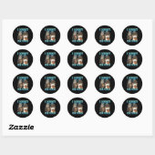 Ik Pleeg Belastingfraude Grappige Kat Meme Bootleg Ronde Sticker (Vel)