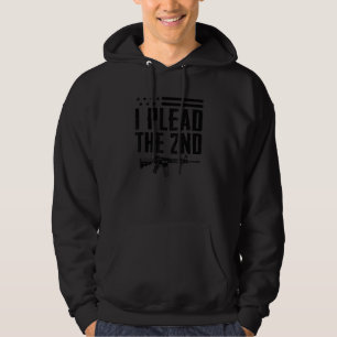 Ik pleit voor het tweede amendement AR15 Rifle Pro Hoodie
