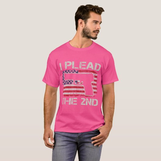 Ik pleit voor het tweede amendement - Pro Pistool  T-shirt (Voorkant volledig)