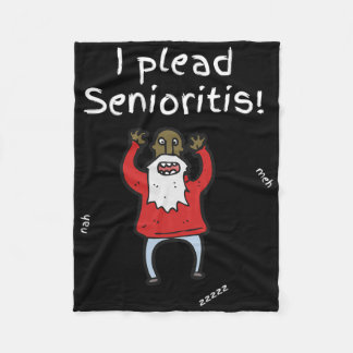 Ik pleit voor Senioristis. Oude senior man vrouw v Fleece Deken