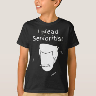 Ik pleit voor Senioristis. Oude senior man vrouw v T-shirt