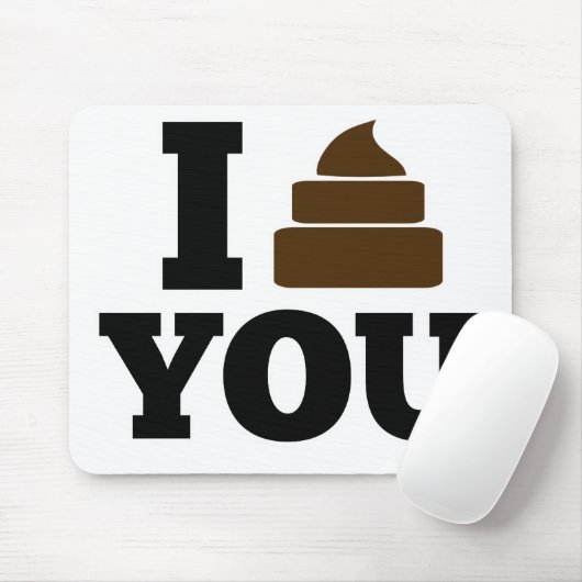 Ik poep je muismat (Met muis)