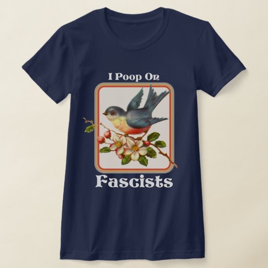 Ik poep op fascisten t-shirt (Laagn)