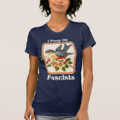 Ik poep op fascisten t-shirt (Voorkant)
