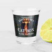 IK POEPTE IN ELON MUSK'S KATTENBAK TULSI GABBARD SHOT GLAS (Voorkant)