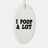 Ik poop een partij keramisch ornament (Rechts)