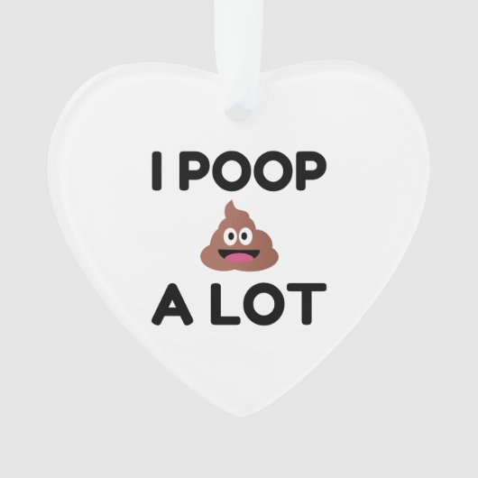 Ik poop een partij ornament (voorkant)