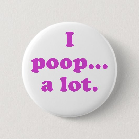 Ik poop een partij ronde button 5,7 cm (Voorkant)