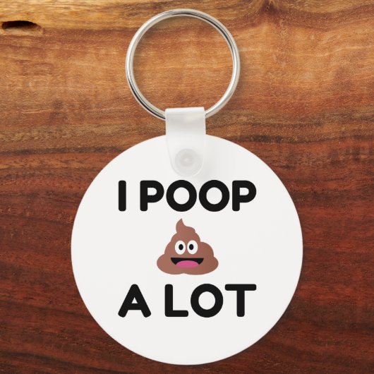 Ik poop een partij sleutelhanger (Voorkant)