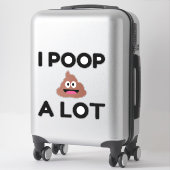 Ik poop een partij sticker (Koffer)