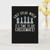 Ik praat alleen maar over Chess Kaart (Gele Bloem)